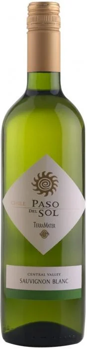 Вино TerraMater,  Paso del Sol Sauvignon Blanc Пасо дель Соль Совиньон Блан 2015 750 мл