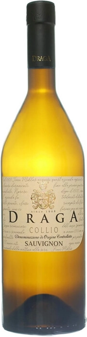 Вино Draga Sauvignon Collio DOC  2020 750 мл
