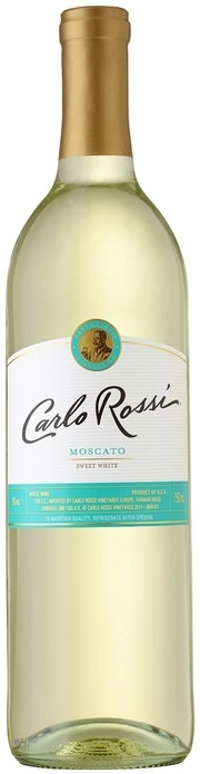 Вино  Carlo Rossi Moscato   Карло Росси  Москато белое сладкое   750 мл