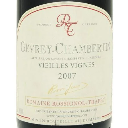 Вино Domaine Rossignol-Trapet Vieilles Vignes Gervrey-Chambertin AOC Домен Россиньоль-Трапе Вьей Винь Жевре-Шамбертен 2014 750 мл