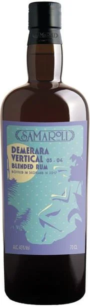 Ром  Samaroli Demerara Vertical 03-04   Самароли Демерара Вертикал 03-04  700 мл