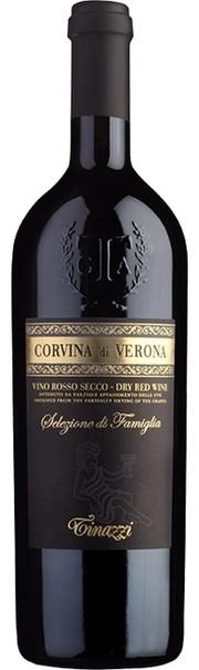 Вино красное полусухое Tinazzi, "Selezione di Famiglia" Corvina di Verona Тинацци, "Селецьоне ди Фамилья" Корвина ди Верона 2016 750 мл