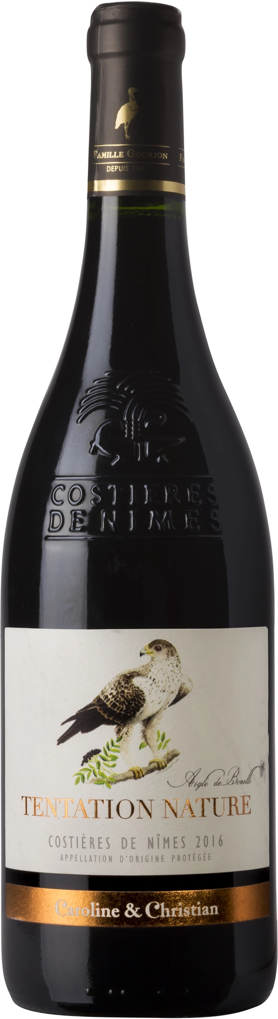 Вино Tentation Nature AOP Costieres de Nimes  Тантасьон Натюр Костьер -Де-Ним  2016 750 мл