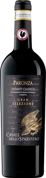 Вино Casale dello Sparviero  Vigna Paronza Chianti Classico DOCG  Винья Паронца Кьянти Классико Ризерва 2015 750 мл