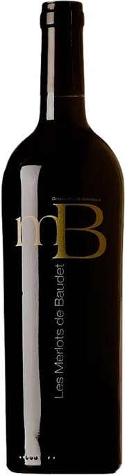 Вино Chateau de la Vieille Chapelle  Les Merlots de Baudet Bordeaux Superieur AOC   2018 750 мл