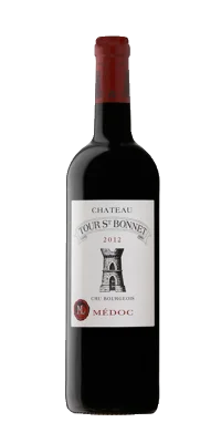 Вино  Château Tour Saint-Bonnet Cru Bourgeois Шато Тур Сен-Боне Крю Буржуа 2012 375  мл