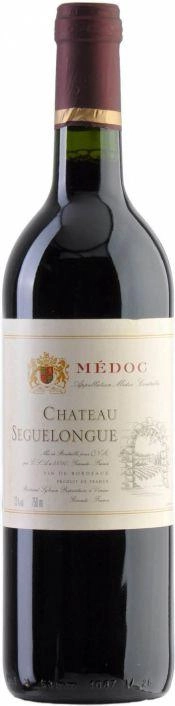 Вино Шато Сегелонг, Chateau Seguelongue, Medoc AOC, 2018, 750 мл