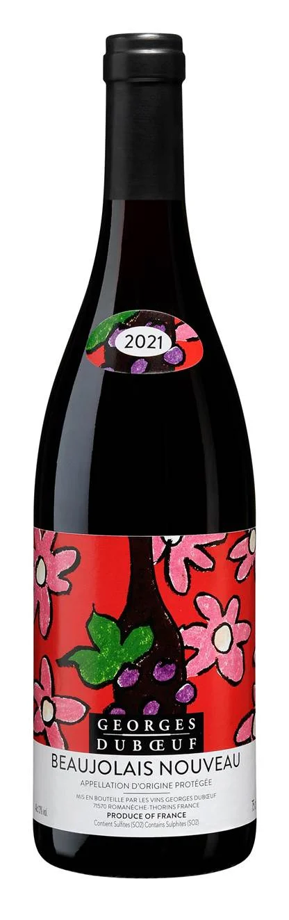 Вино Georges Duboeuf Beaujolais Nouveau AOC Джордж Дюбеф Божоле Нуво 2021 750 мл