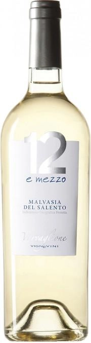 Вино  12 e Mezzo Malvasia del Salento IGP 12 э Меццо Мальвазия дель Саленто 2019 750 мл
