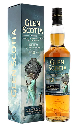 Виски Glen Scotia Release №1 The Mermaid Palo Cortado Cask Finish 12 YO gift box 700 мл  