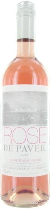 Вино Rose de Paveil Bordeaux AOC Розе де Павей 2012  750 мл