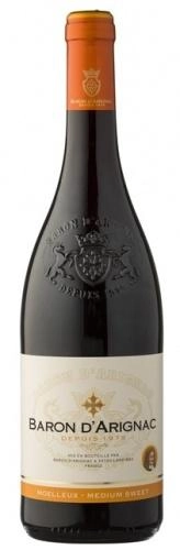 Вино Baron d'Arignac rouge med sweet  750 мл