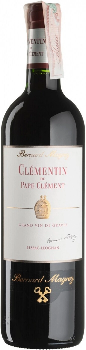Вино Clementin de Pape Clement Clémentin du Château Pape-Clément   2010 750 мл