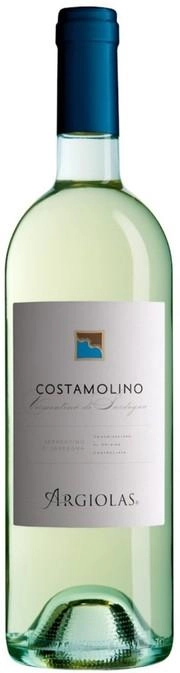 Вино  Argiolas  Costamolino Vermentino di Sardegna DOC  Арджиолас Костамолино Верментино ди Сардиния 2018 375 мл