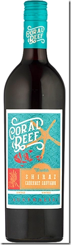 Вино  Coral Reef  Shiraz Cabernet Sauvignon  Корал Риф  Шираз Каберне Совиньон   750 мл