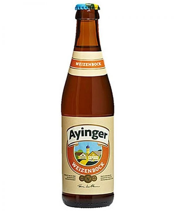 Пиво Ayinger Weizenbock Айингер Вайценбок стекло 330 мл