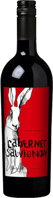 Вино King Rabbit Cabernet Sauvignon, Pays D'Oc IGP   Кинг Рэббит Каберне Совиньон 2021 750 мл