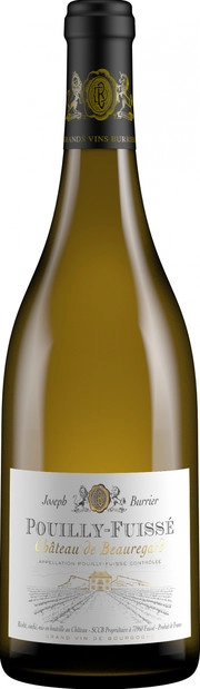 Вино  Chateau de Beauregard  Pouilly-Fuisse AOC  Шато де Борегар  Пуйи-Фюиссе   2018 750 мл 12,5%
