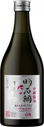 Саке   Akashi-Tai Shiraume Ginjo Umeshu Акаши-Тай Ширауме Гиндзё Умэсю  500 мл  14 %