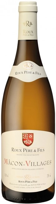Вино Domaine Roux Pere & Fils  Macon-Villages   2018  750 мл