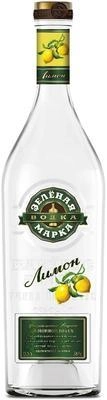 Водка  Зелёная марка  Лимонная 500 мл