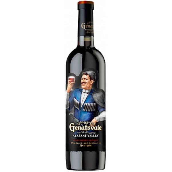 Вино Алазанская долина Генацвале красное полусладкое 750 мл