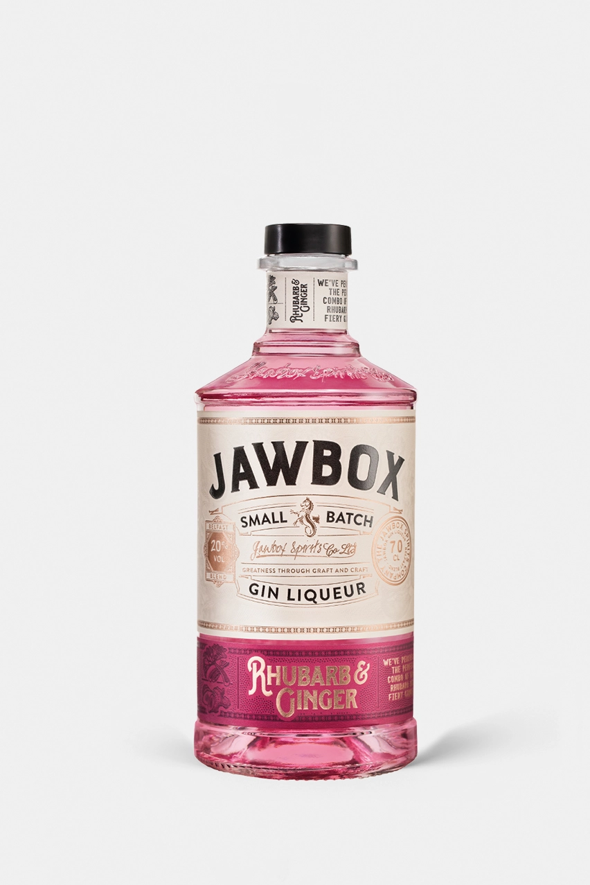 Ликер Джиновый Jawbox Rhubarb and Ginger 700 мл