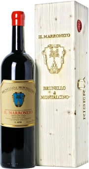 Вино Il Marroneto Brunello di Montalcino DOCG wooden box  2016 750 мл