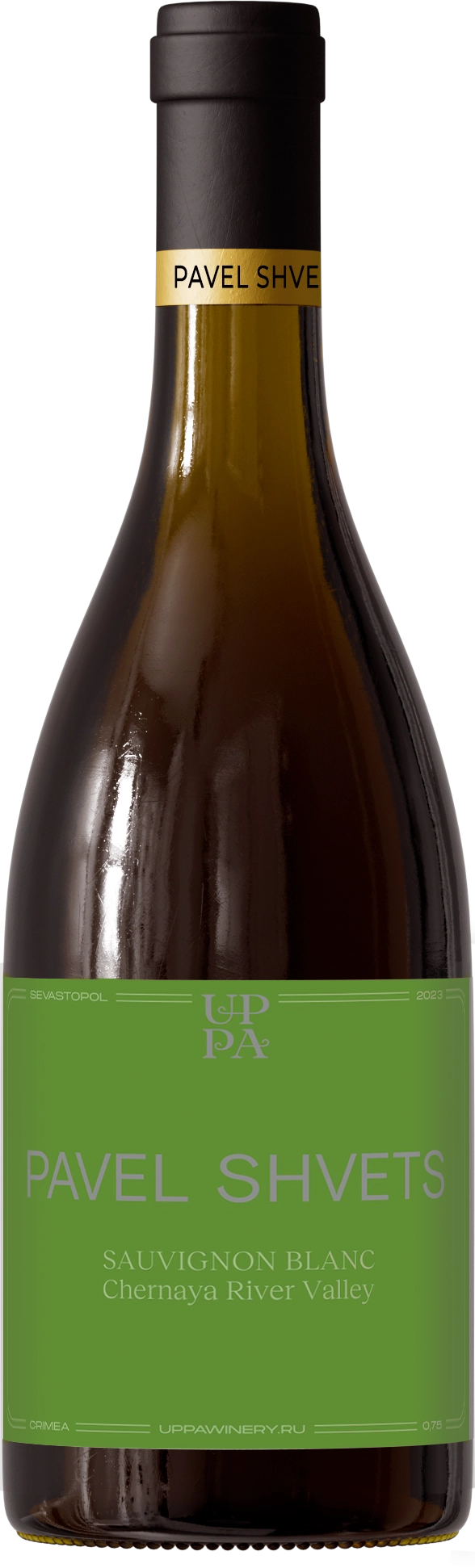 Вино  Уппа Вайнери  Павел Швец  Совиньон Блан  Черная Речка   2023 750 мл