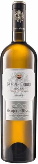 Вино Baron de Chirel Verdejo Vinas Centenarias white  2021 750 мл