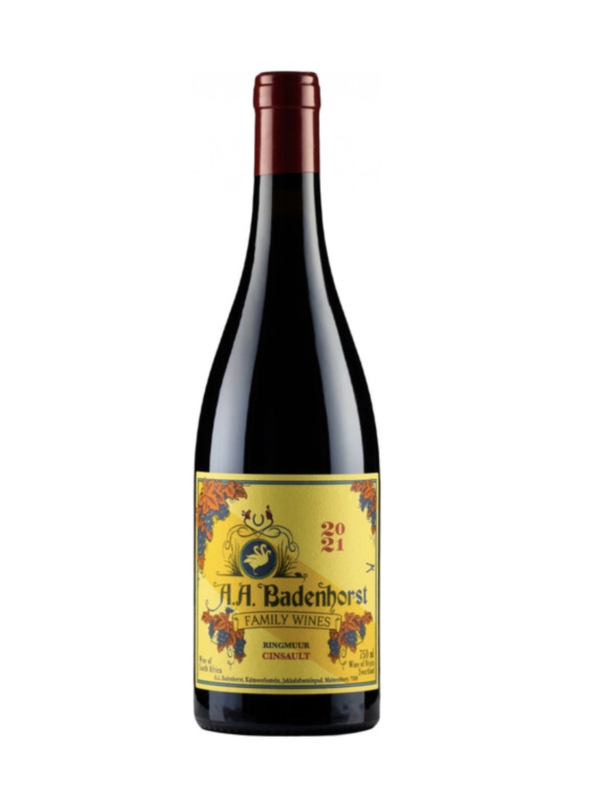 Вино Badenhorst Family Wines Ringmuur  Swartland WO red dry   2021 750 мл