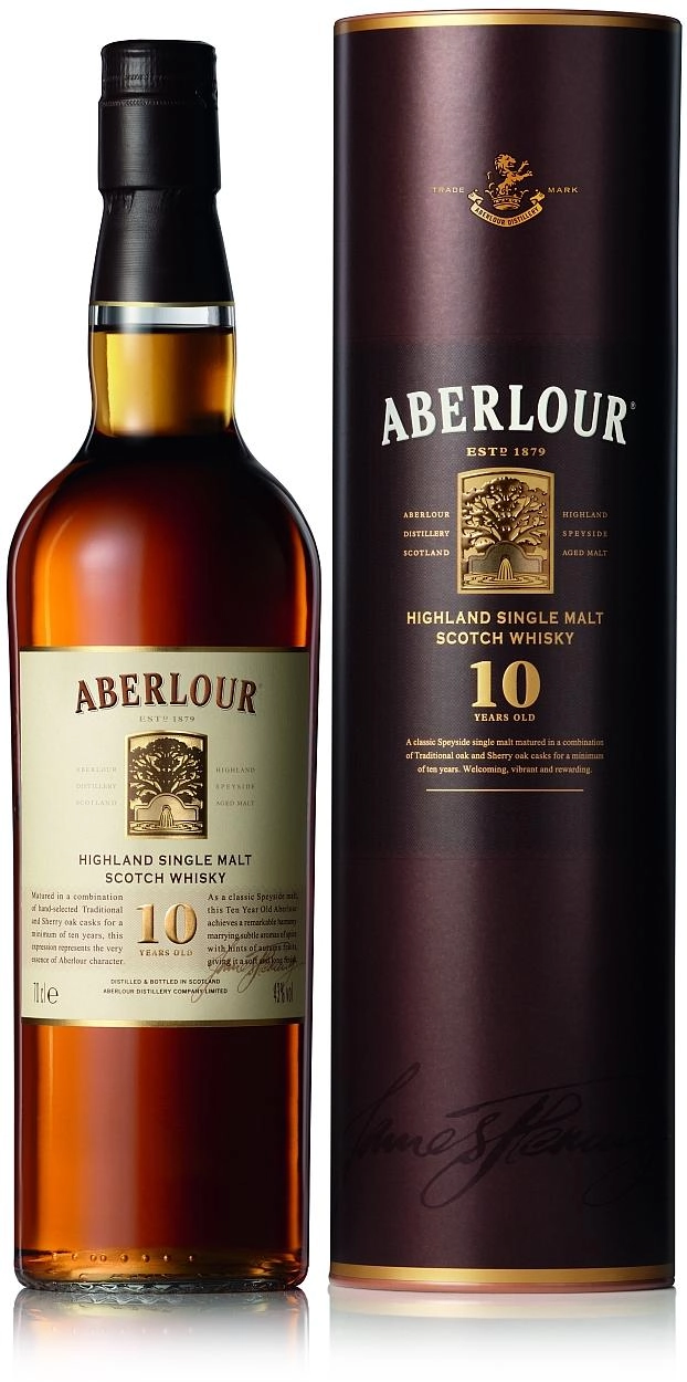 Виски Aberlour 10 Years Old  gift box  gift box  700 мл