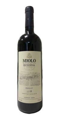 Вино MIOLO Reserva Merlot  МИОЛО Ризерва Мерло 2018 750 мл