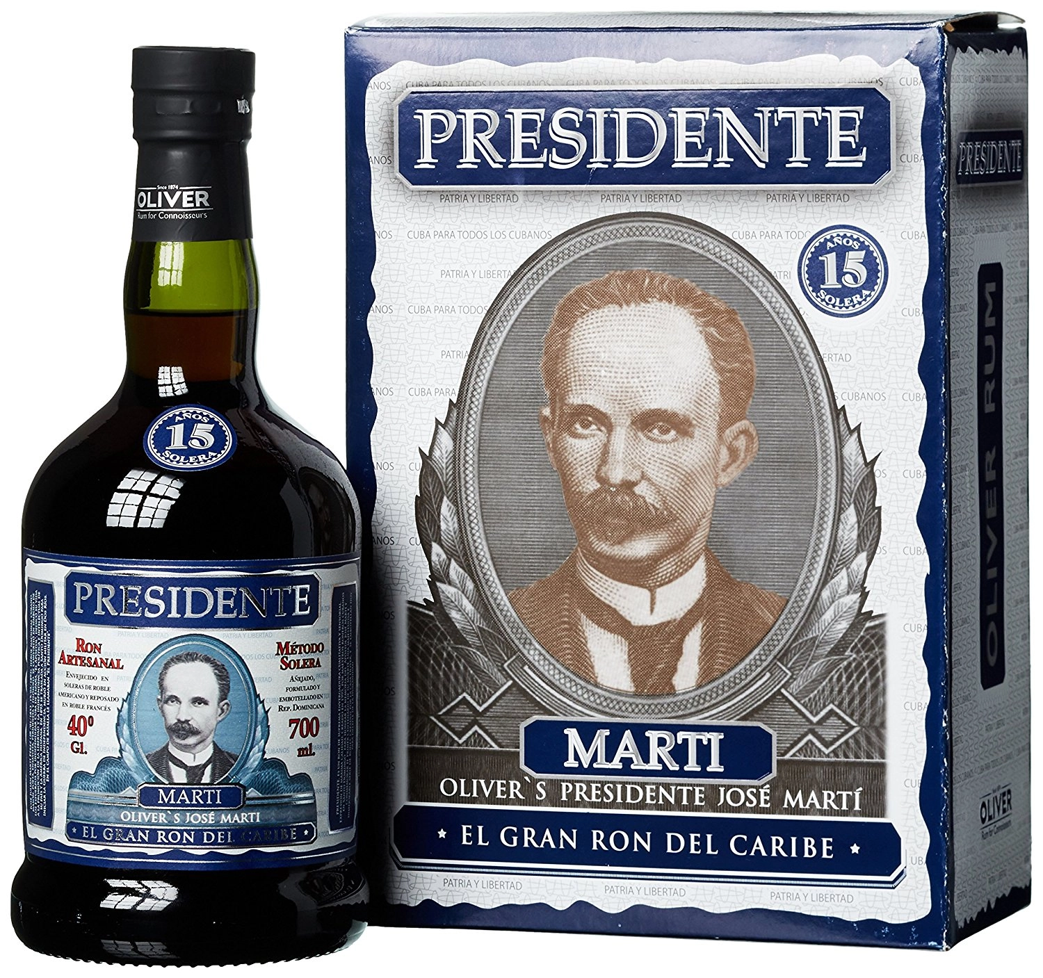 Ром Presidente 15year 700мл