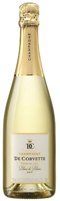 Шампанское De Corvette Blanc de Blancs Premier Cru  2019  750 мл  12%