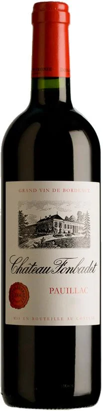 Вино Chateau Fonbadet Pauillac AOC  Шато Фонбаде Пойяк AOC  2006  375  мл