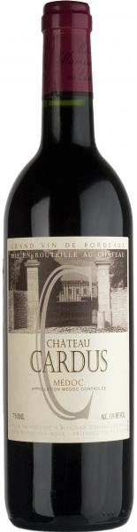 Шато Кардюс, Медок АОС, Les Domaines C.G.R./ Лэ Домэн C.G.R, 2008