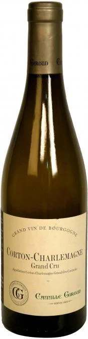 Вино Camille Giroud Corton-Charlemagne Grand Cru AOC  Камиль Жиру  Кортон-Шарлемань Гран Крю 2008  750 мл