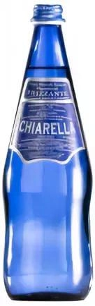Минеральная вода Chiarella in blue glass Кьярелла в син. стекле негаз. 750 мл
