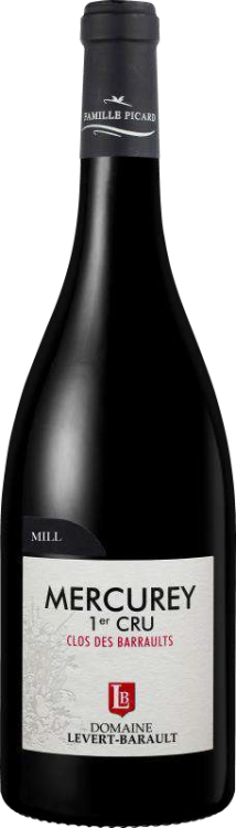 Вино Domaine Levert-Barault,  Mercurey 1er Cru Clos des Barraults  2018   750 мл   14 %
