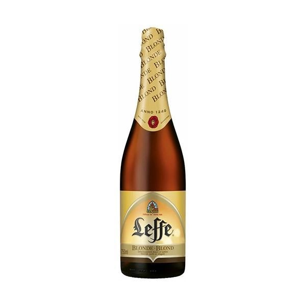 Пиво Leffe Blonde Леффе Блонд стекло  750 мл