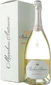 Игристое вино Marchese Antinori Brut Blanc de Blancs Franciacorta DOCG gift box 1500 мл 12%