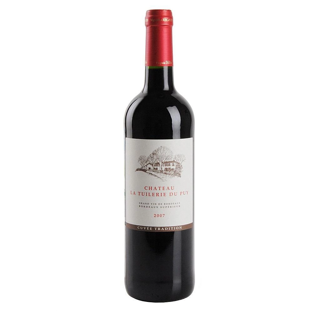 Вино Chateau La Tuilerie  AOC Bordeaux Superior du Puy Cuvee  2013 750 мл