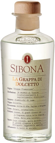Граппа Dolcetto Sibona  500 мл