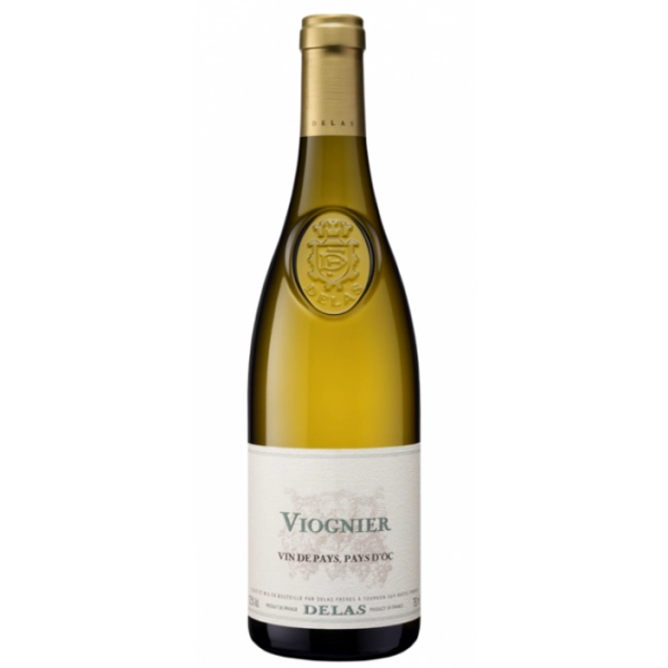 Вино Delas Viognier vin de pays d'Oc  2020 750 мл