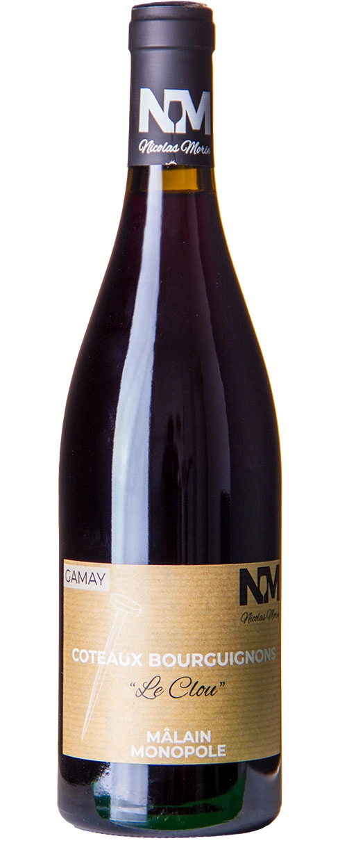 Вино Maison Nicolas Morin Côteaux Bourguignons Gamay Le Clou  2022 750 мл 12,5%