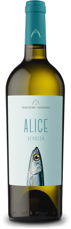 Вино  Produttori Vini Manduria  Alice Verdeca  750 мл  13%