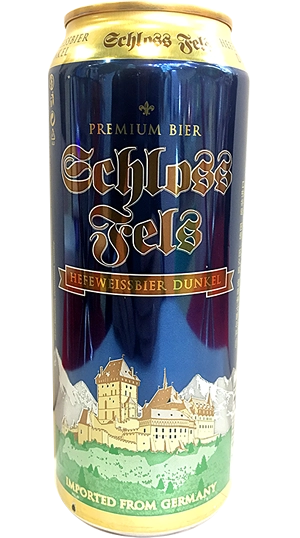 Пиво Schlossfels Hefeweissbier Dunkel 500 мл