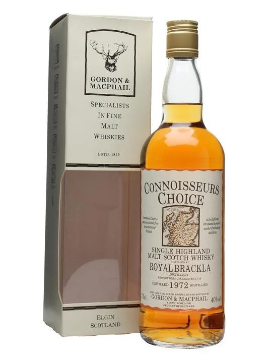 Виски "Connoisseurs Choice" Brackla Royal, "Выбор Знатока" Брэкл Роял, 1972, 70cl 40%