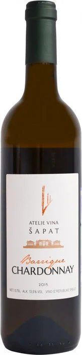 Вино Atelje Vina  Chardonnay Barrique   Ателье Вина Шардоне Баррик   2015 750 мл